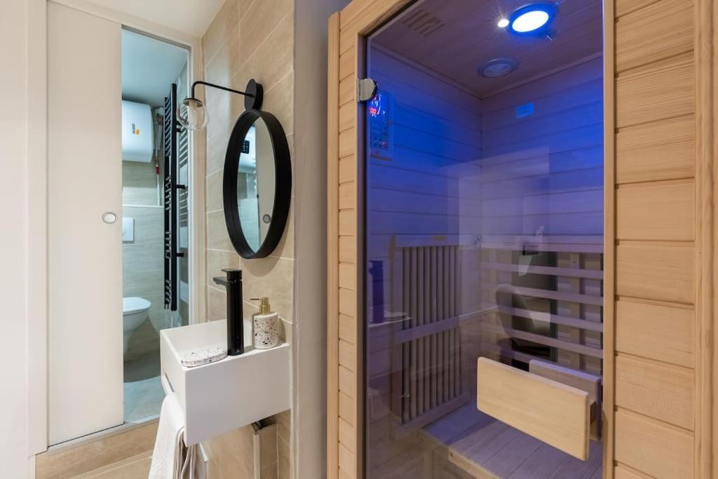 New - Appartement Luxeux Avec Cinema Et Sauna Paris Exterior photo